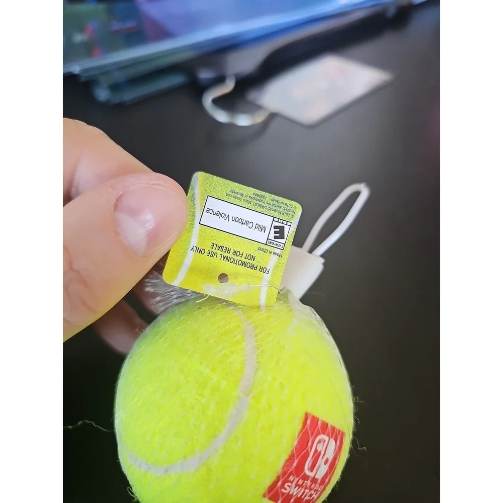 Nintendo Switch Mario Tennis Aces Ball Pre-Order Bonus Promotional Official 2018